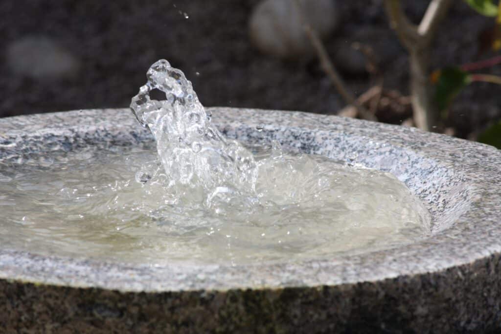 Babbling bowl grey granite 45cm Ornamental Classics